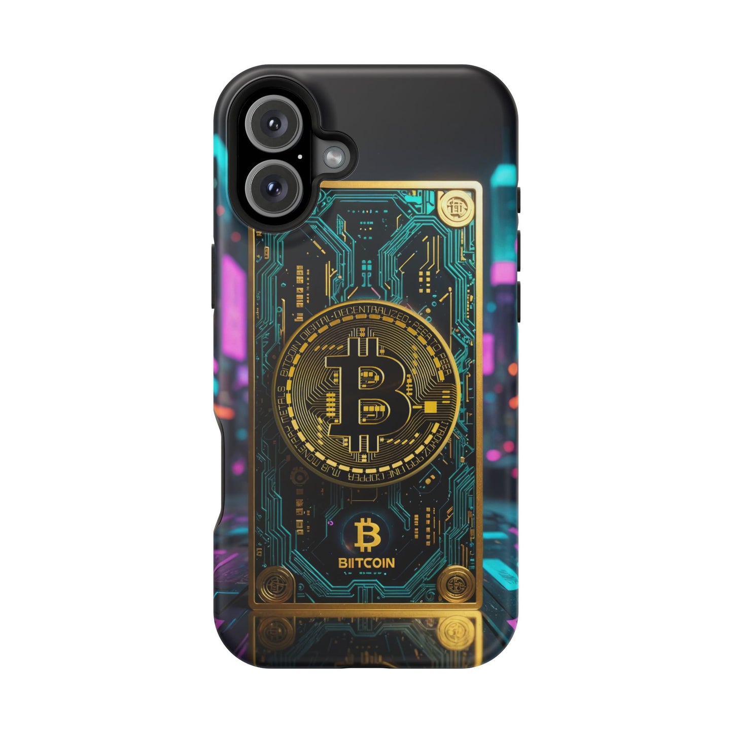 Bitcoin Magnetic Phone Case, Unique Phone Cover