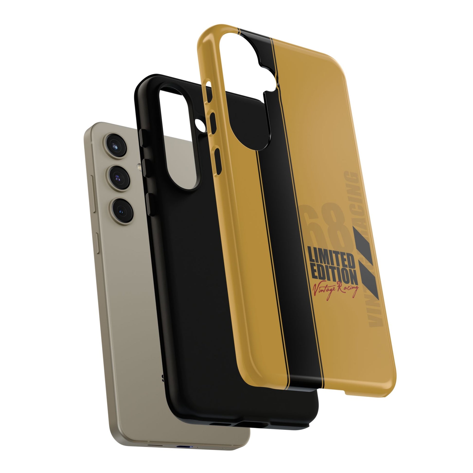 Vintage Racing 68 Tough Case, Retro Racecar Design