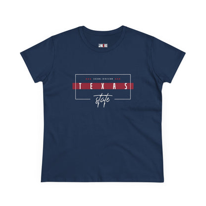 Texas States Graphic Tee for Women - Casual Cotton T-Shirt