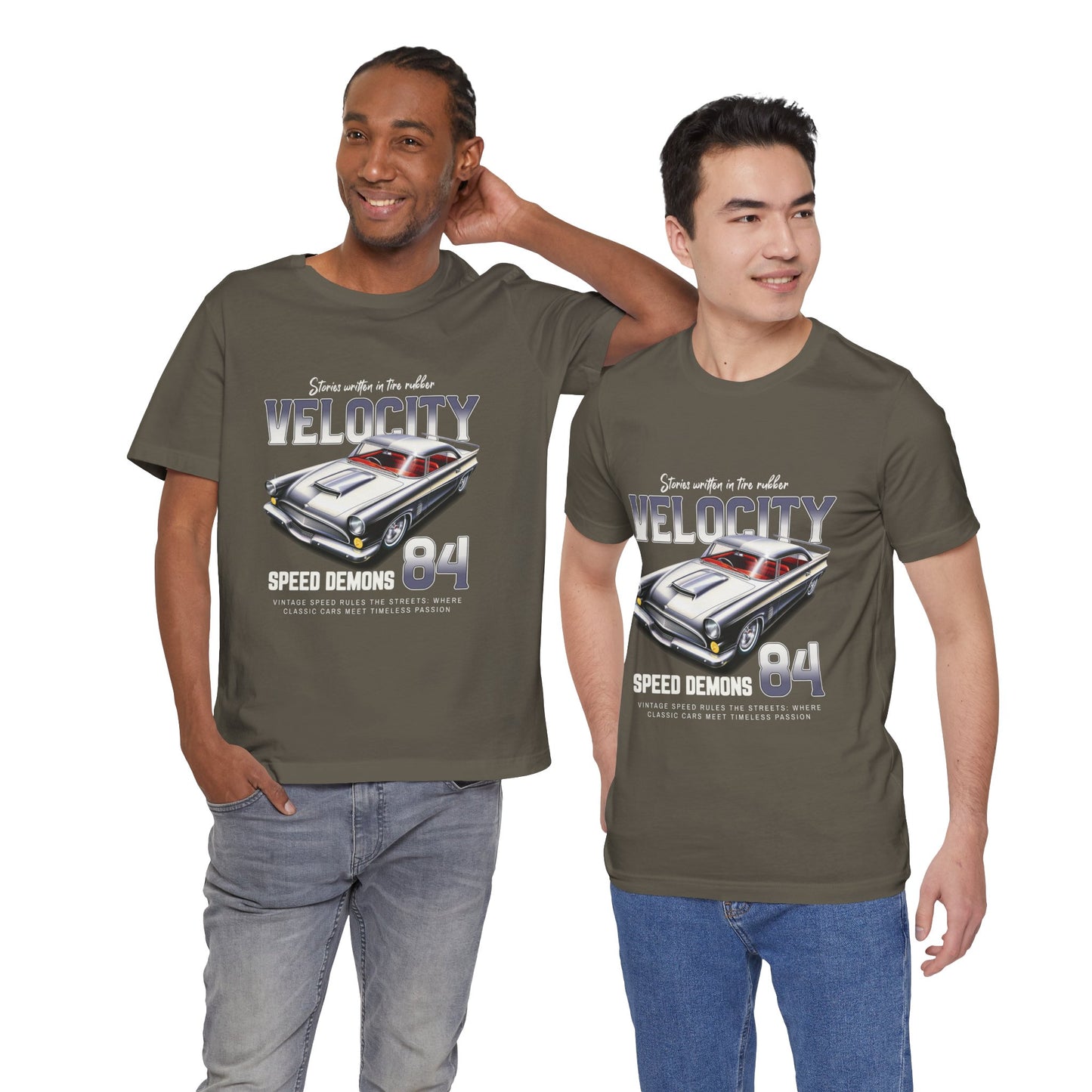 Stories Written In Tire Rubber Velocity Tee