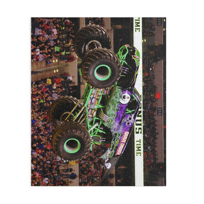 Grave Digger Monster Truck Puzzle - 120, 252, or 500-Piece Fun for Kids & Adults