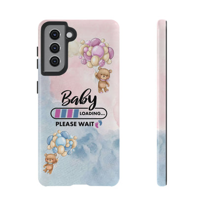 Cute Baby Loading Tough Case - Maternity Phone Cover