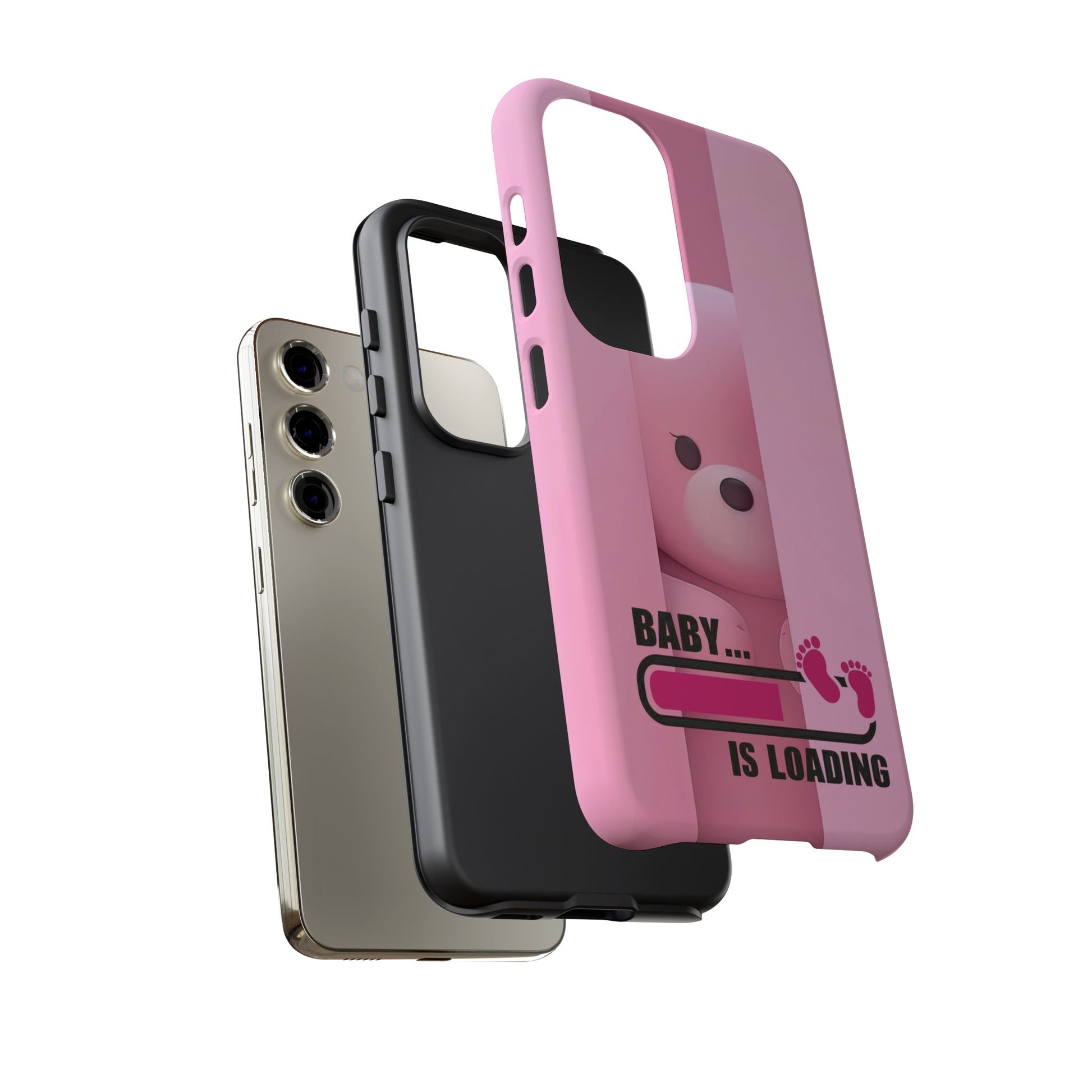 Cute Baby Loading Tough Case - Expecting Parents Accessory