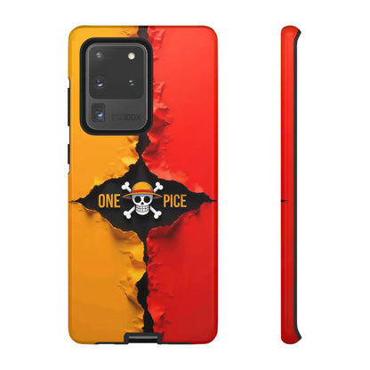 One Piece Samsung Tough Phone Case, Pirate Adventure Design