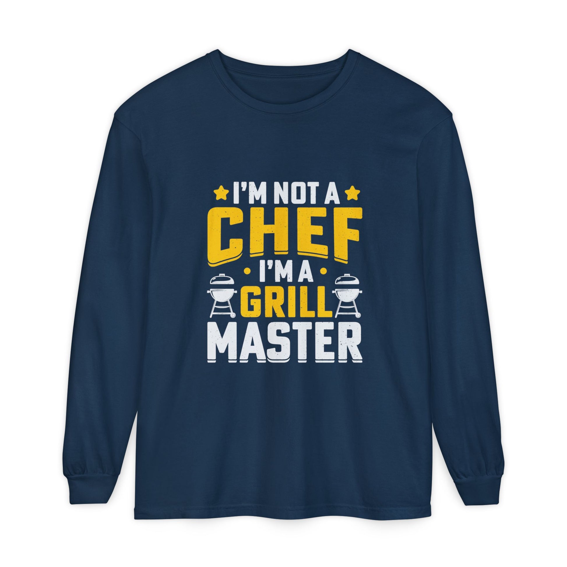 Grill Master Long Sleeve T-Shirt - Perfect Gift for BBQ Lovers