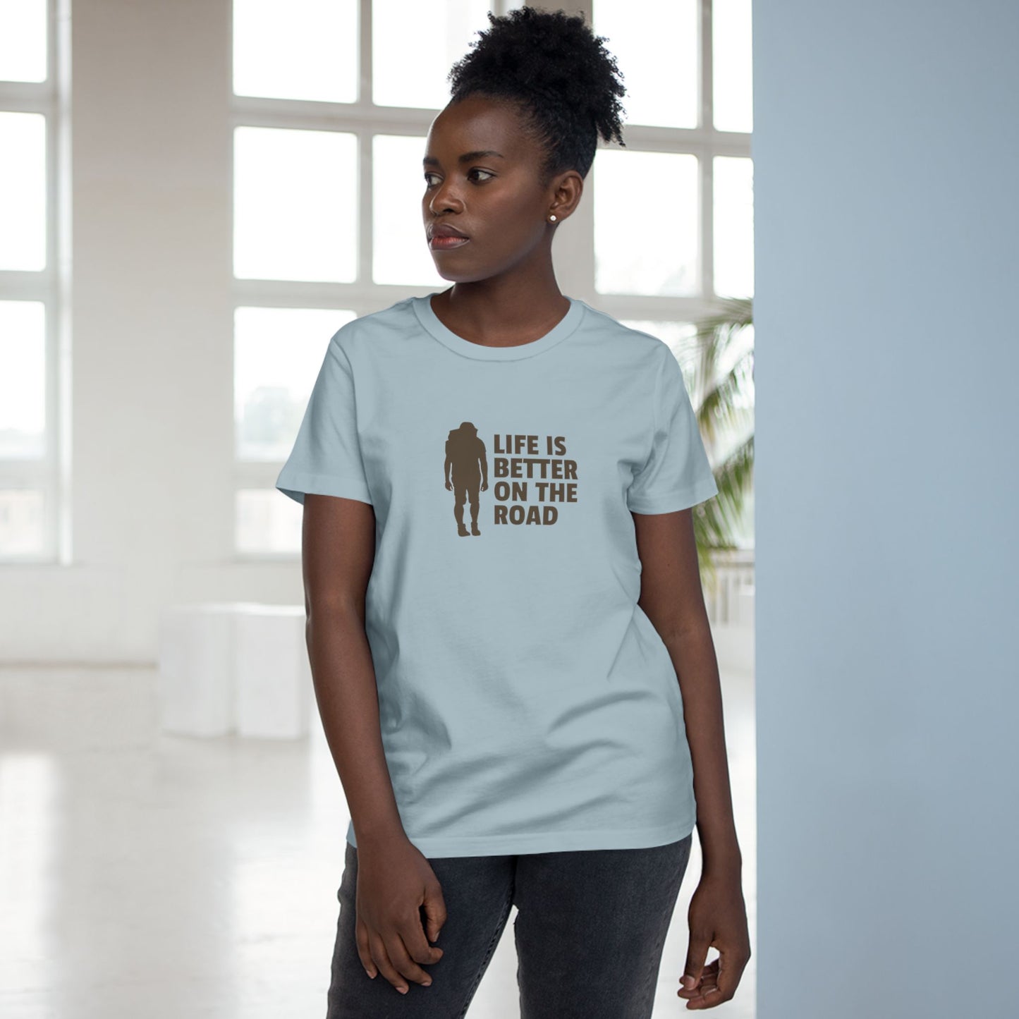 Life Is Better On The Road Women’s Maple Tee