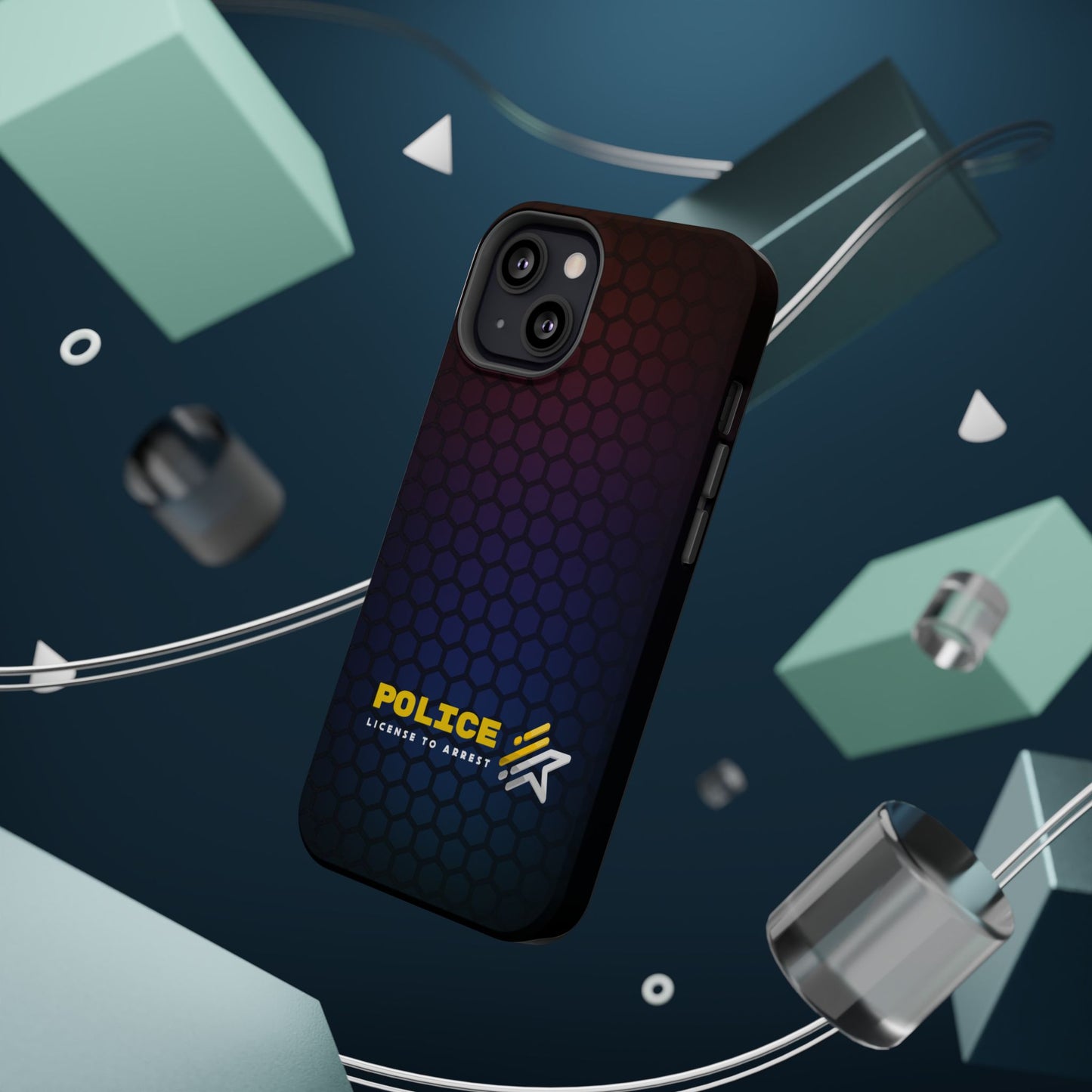 Police Magnetic iPhone Cases, License To Arrest