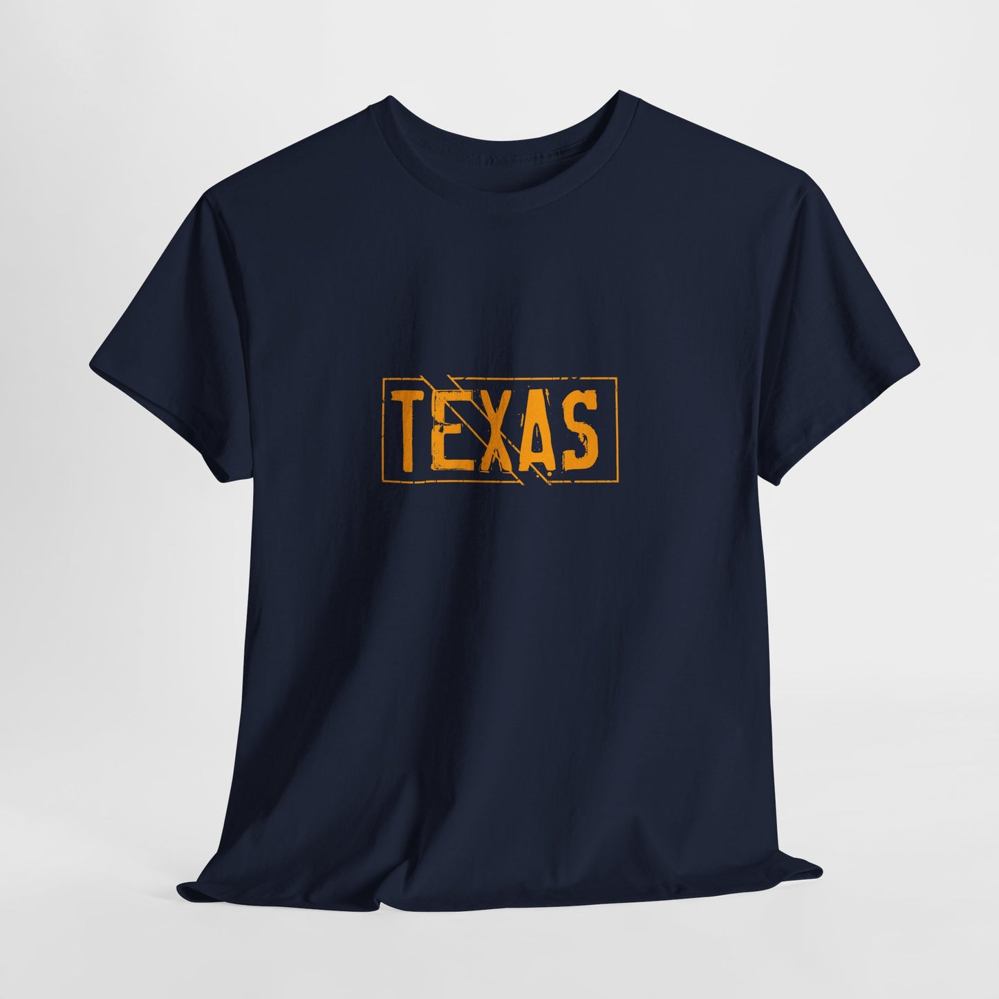 Texas Pride Unisex Heavy Cotton Tee - Casual Black T-Shirt for Texans