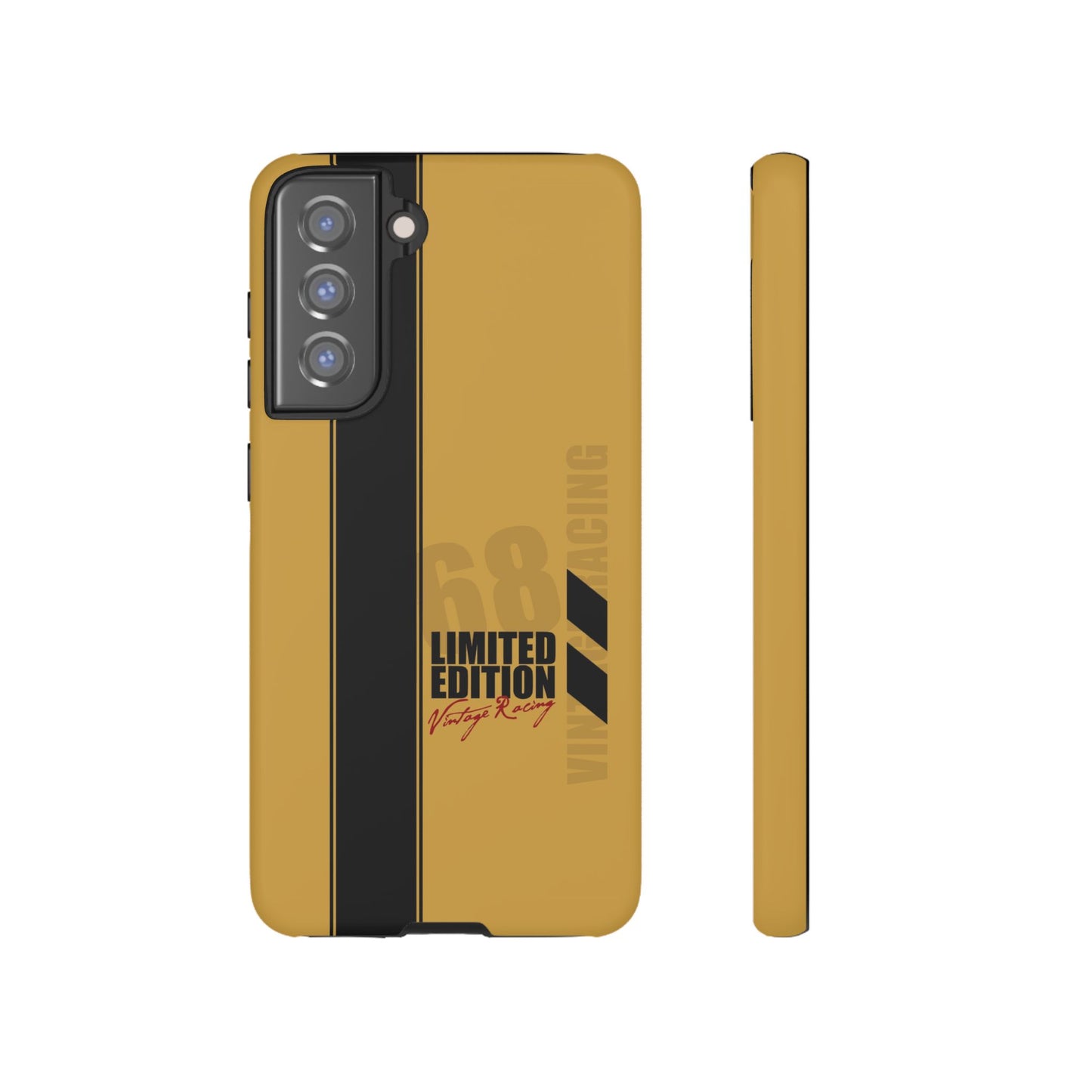 Vintage Racing 68 Tough Case, Retro Racecar Design