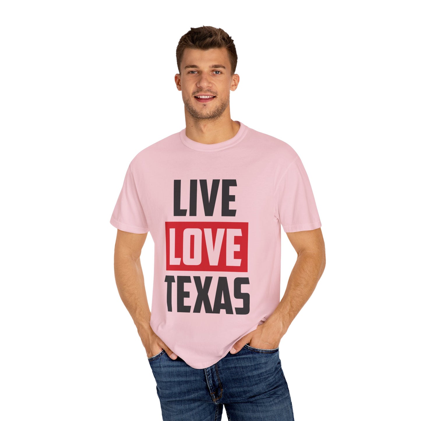 Live Love Texas Unisex T-Shirt | Casual Texas Pride Tee