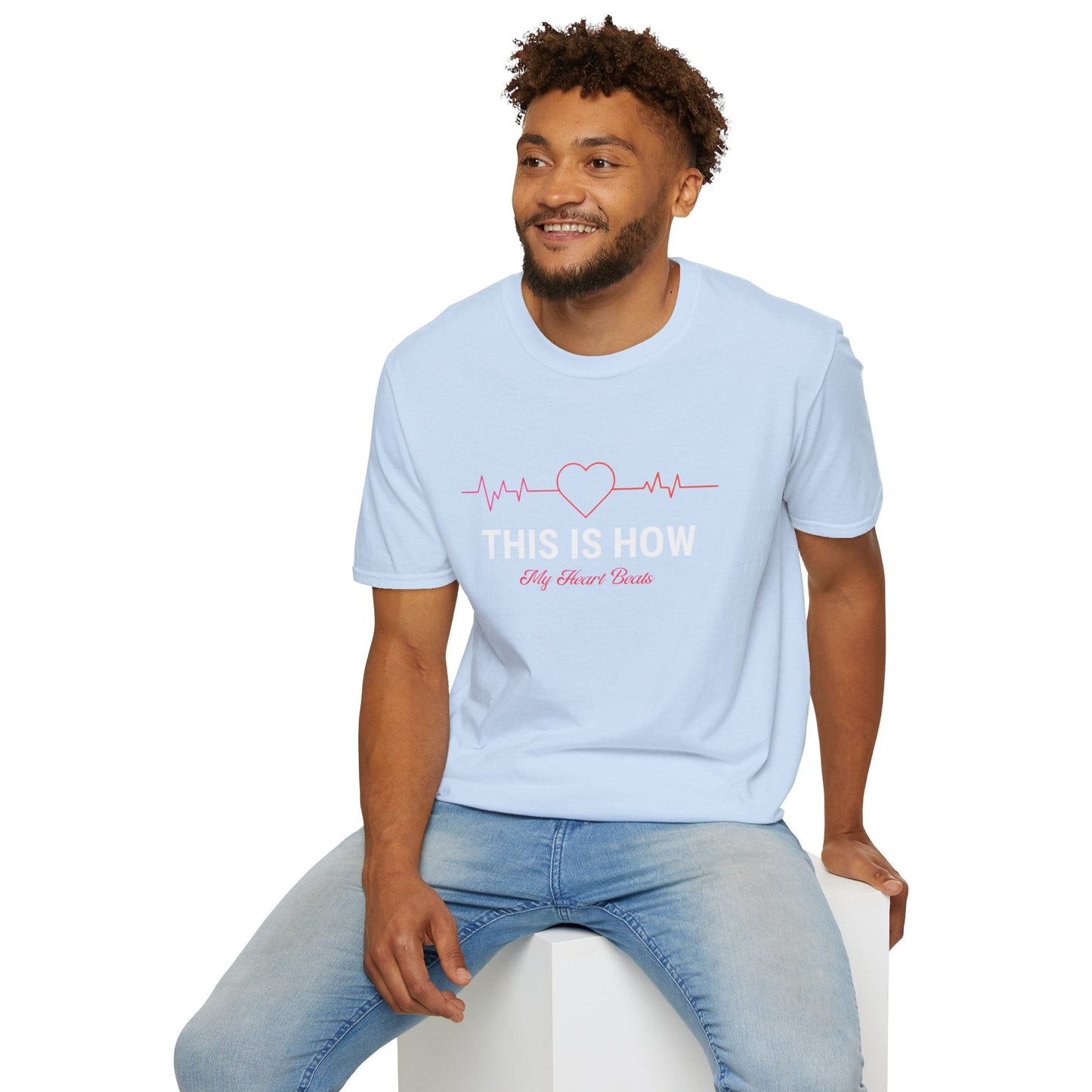 This Is How My Heart Beats Unisex Softstyle T-Shirt