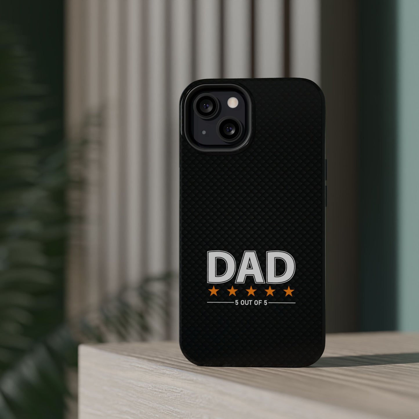 Dad 5 Out of 5 Stars Magnetic Phone Case