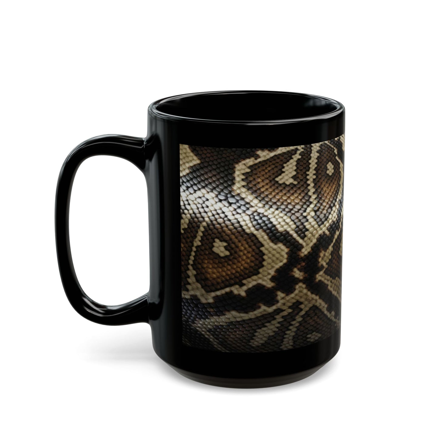 Serpent Sip Black Mug - 11oz, 15oz