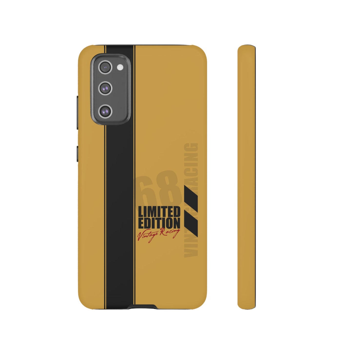 Vintage Racing 68 Tough Case, Retro Racecar Design