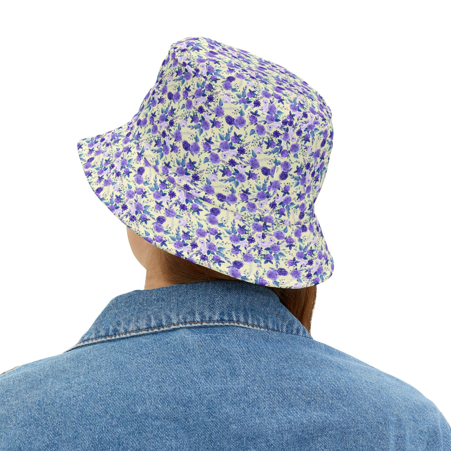 Violet Bucket Hat (AOP)