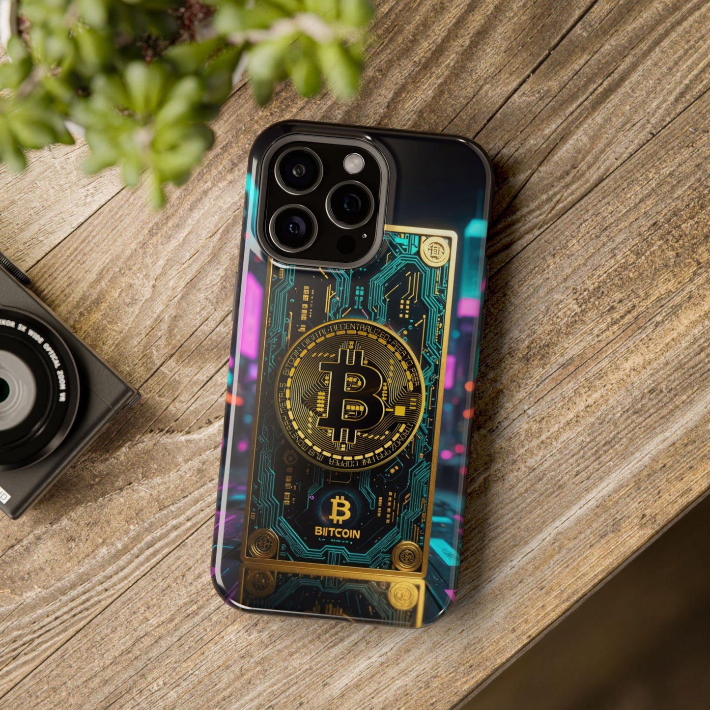 Bitcoin Magnetic Phone Case, Unique Phone Cover