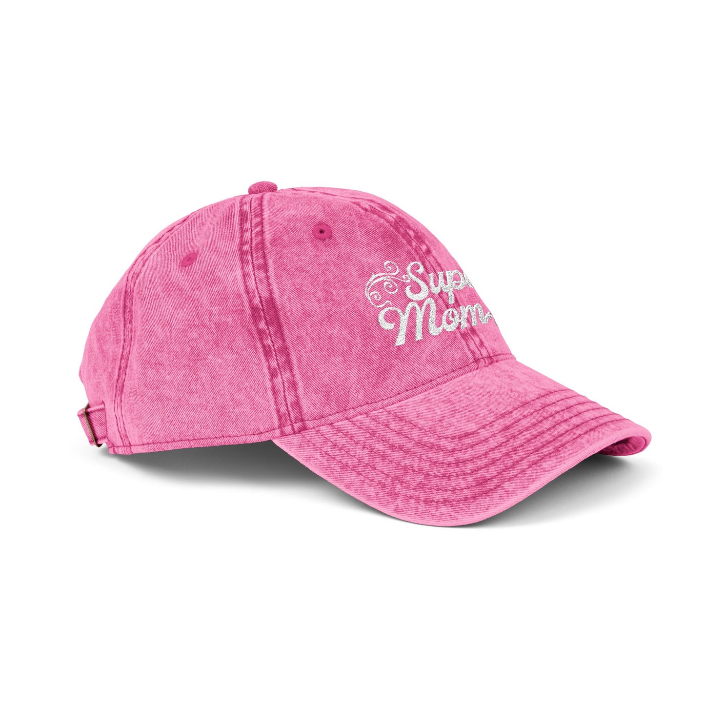 Super Mom Vintage Cap / Embroidered