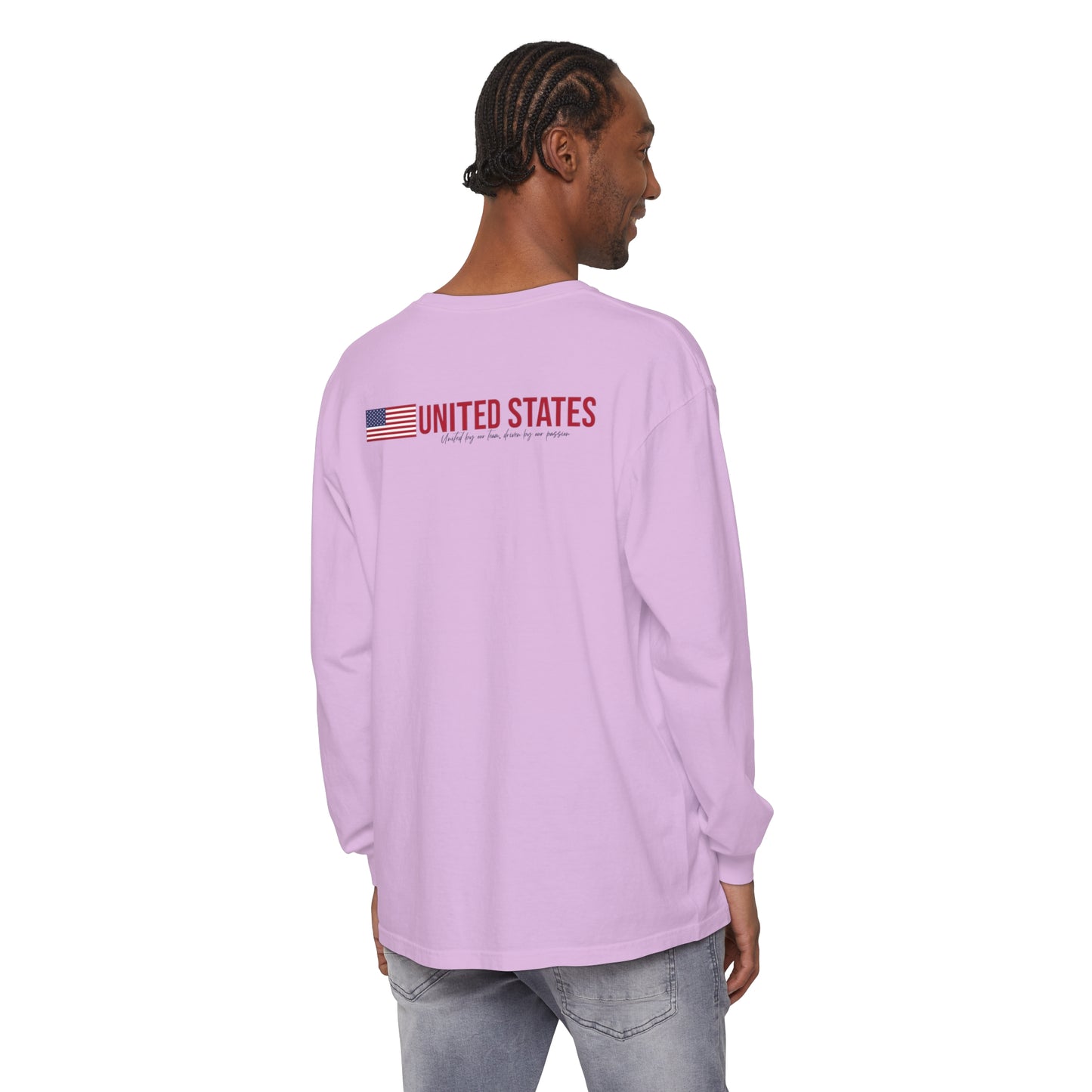 Patriotic Long Sleeve T-Shirt - One Nation, One Dream
