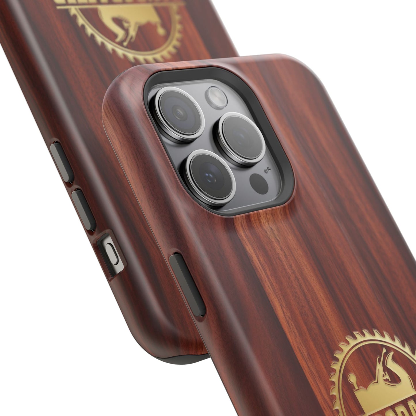 Woodworking Logo Magnetic iPhone Case