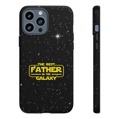 Galaxy-Themed iPhone Tough Case - Perfect Gift for the Best Father