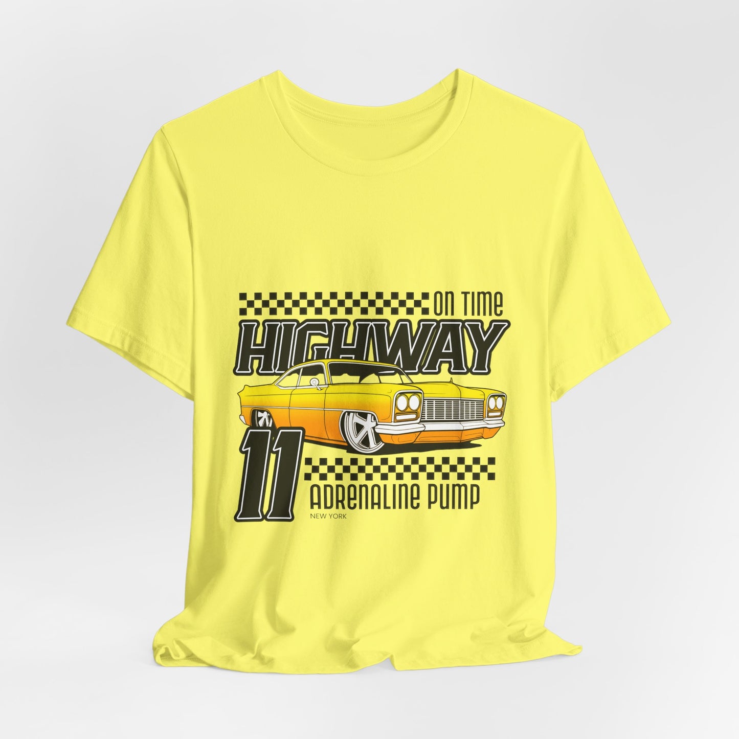 On Time Highway Adrenaline Pump Unisex Jersey Short Sleeve Tee