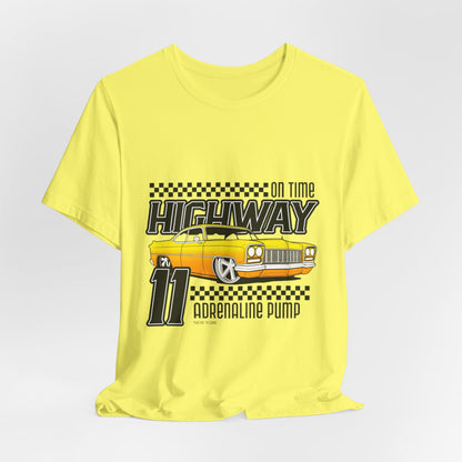 On Time Highway Adrenaline Pump Unisex Jersey Short Sleeve Tee