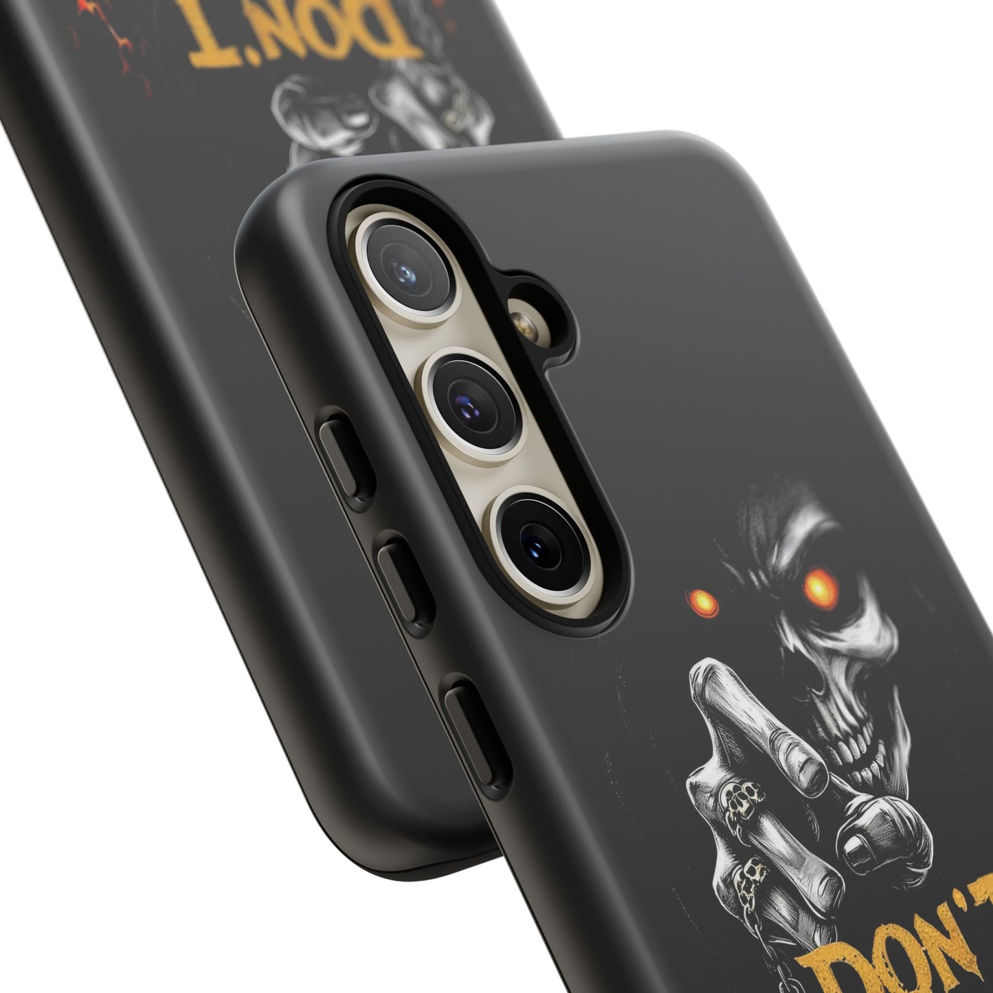 Skull Samsung Tough Cases, Don't Touch My Phone Cover,