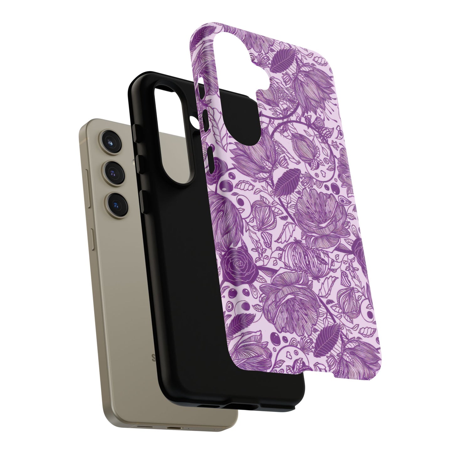 Graphical Garden: Purple Edition Tough Cases