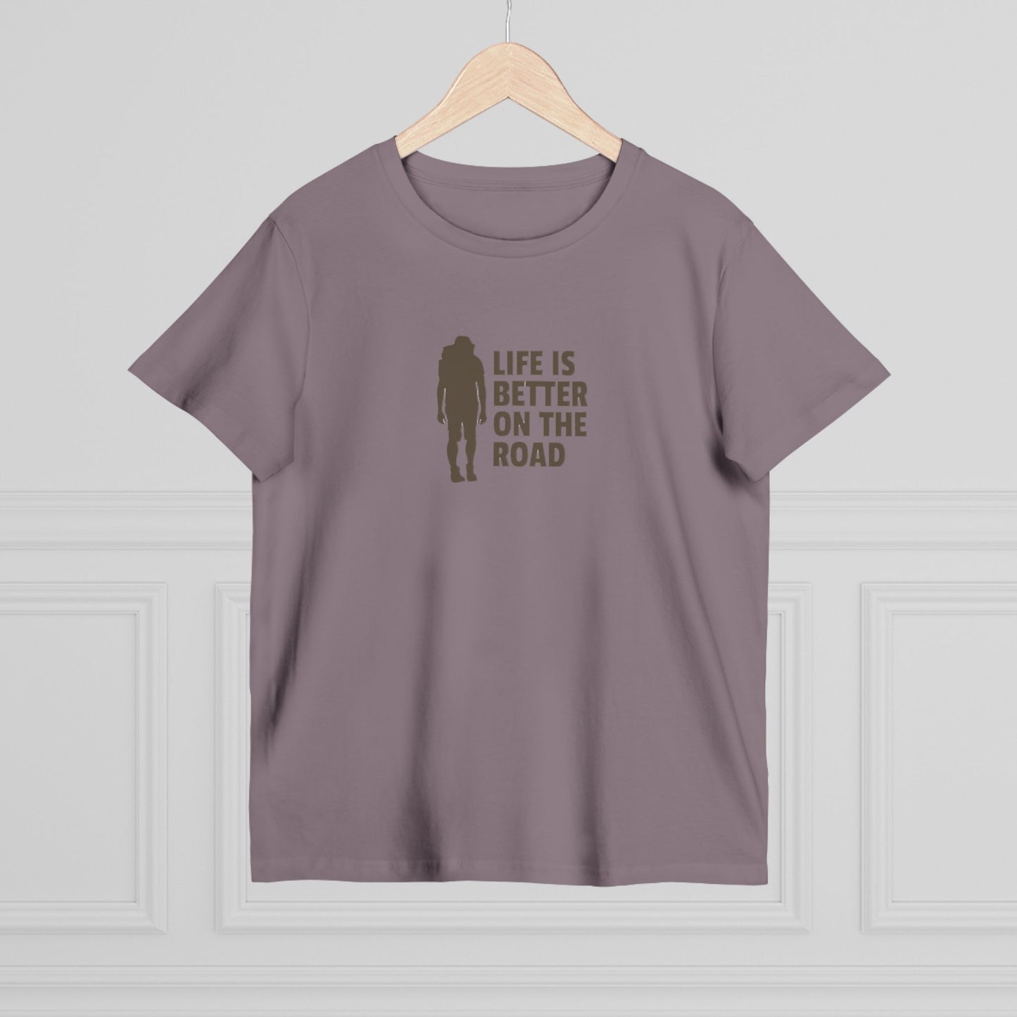 Life Is Better On The Road Women’s Maple Tee