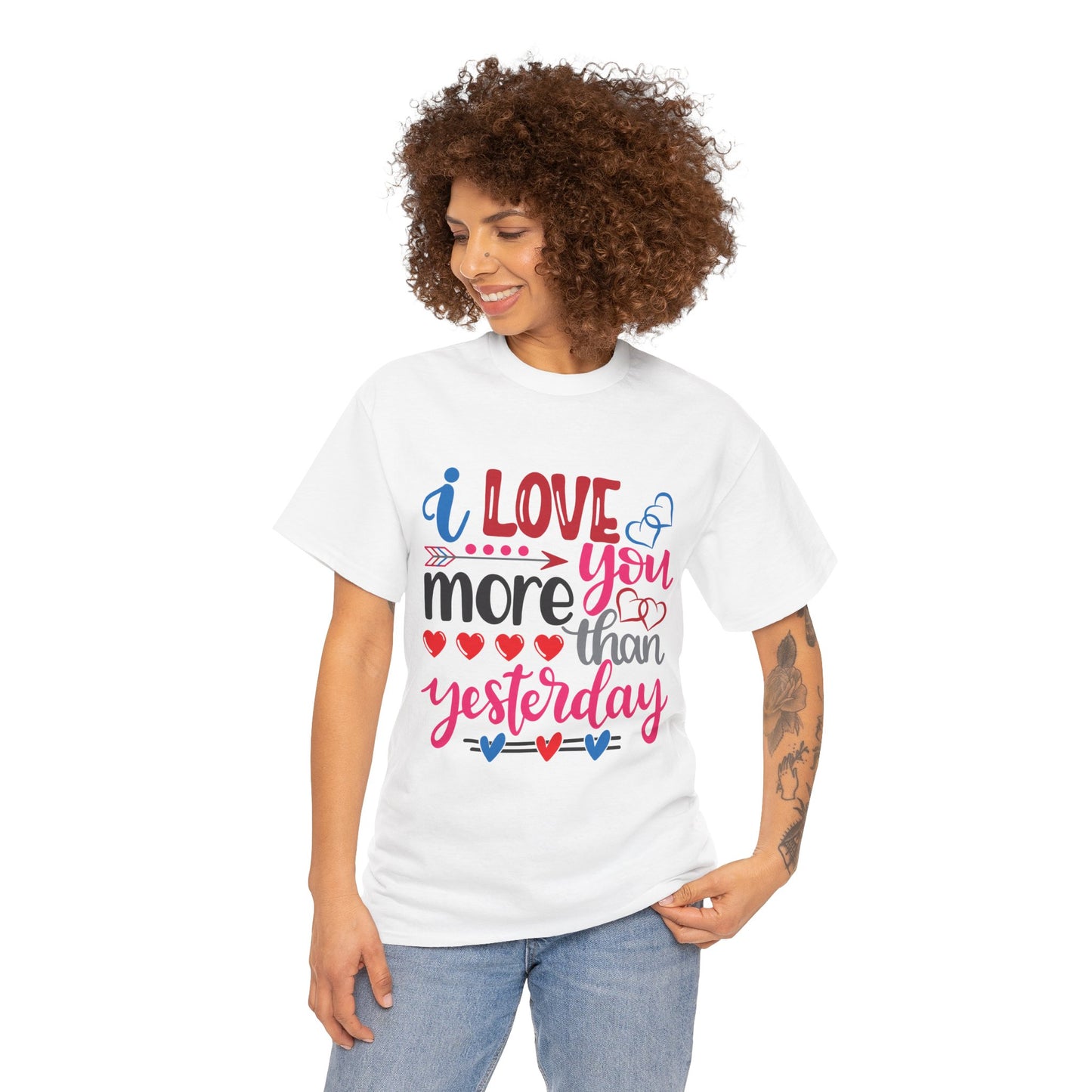 I Love You More Than  Tee, Anniversary Gift Shirt