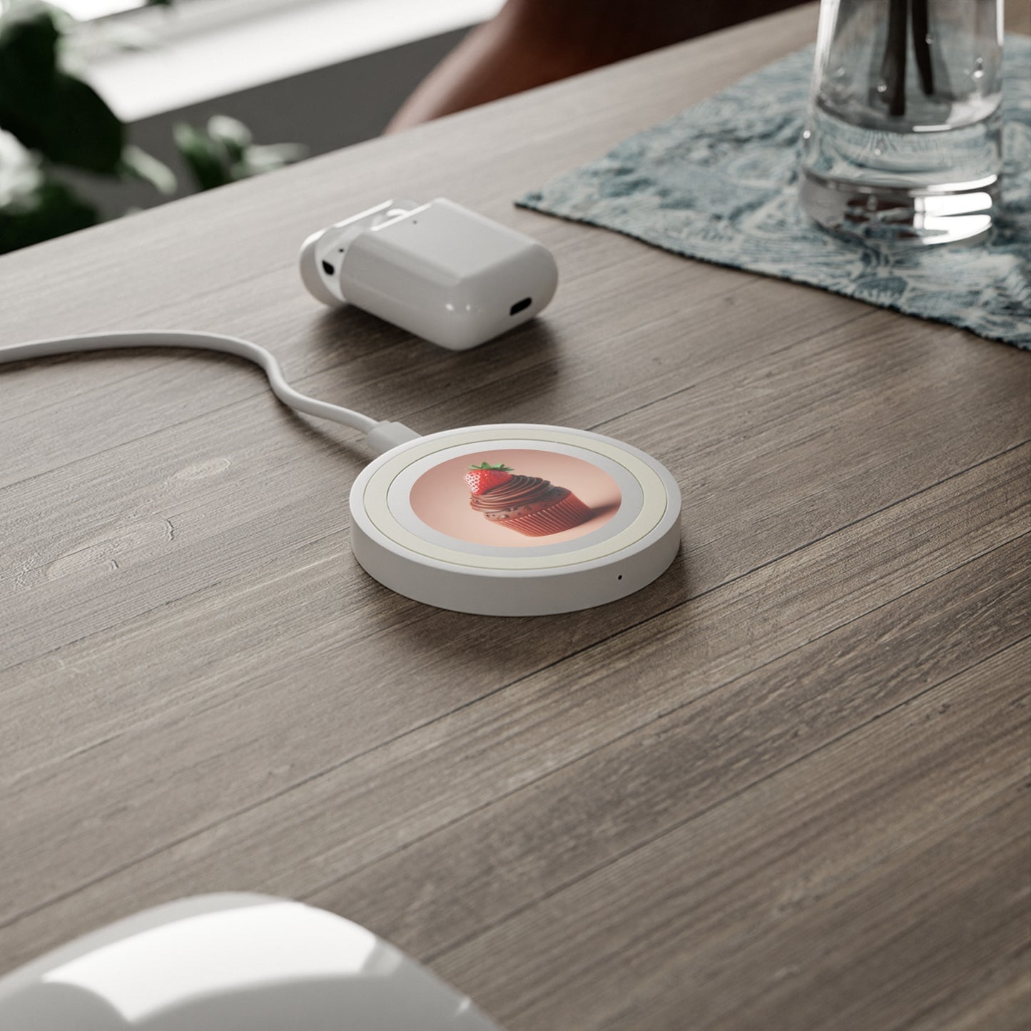 Chocolate Cupcake Quake Wireless Charging Pad