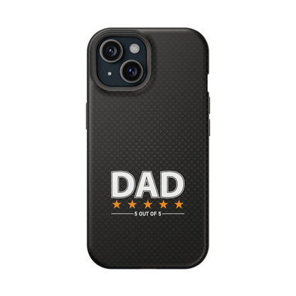 Dad 5 Out of 5 Stars Magnetic Phone Case