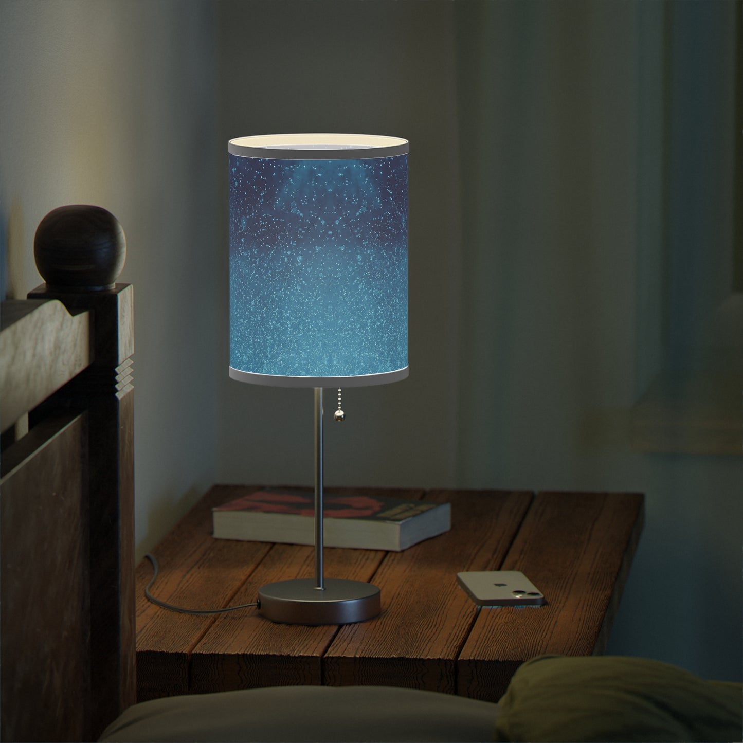 Sparkling Serenity Lamp on a Stand, US|CA plug / White