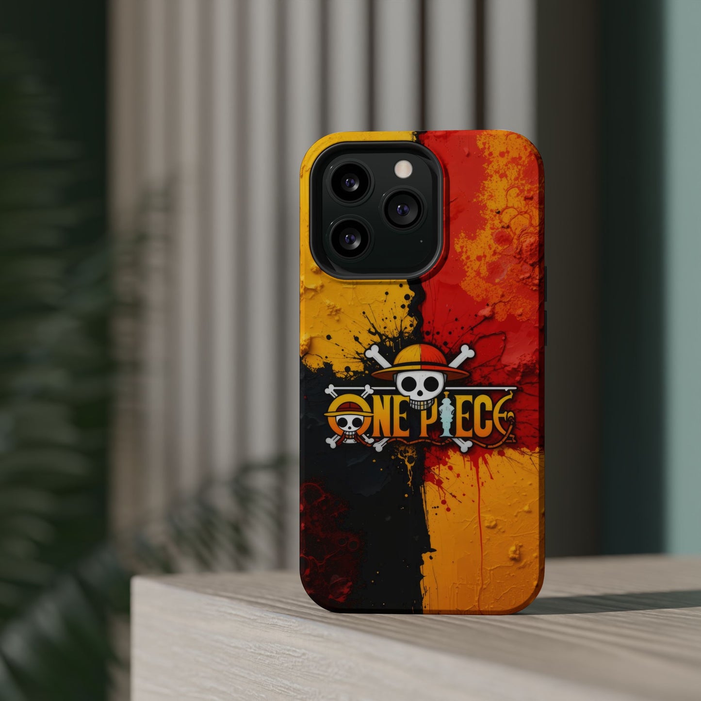 One Piece Vibrant Magnetic iPhone Cases, Anime Accessories