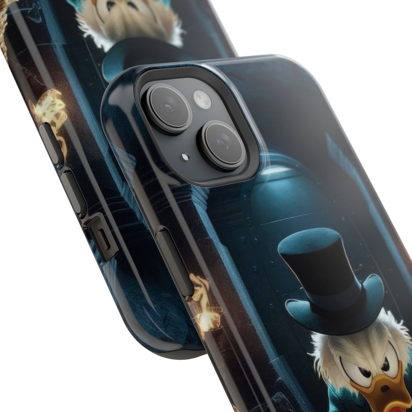 Magnetic Phone Case - Scrooge McDuck Design
