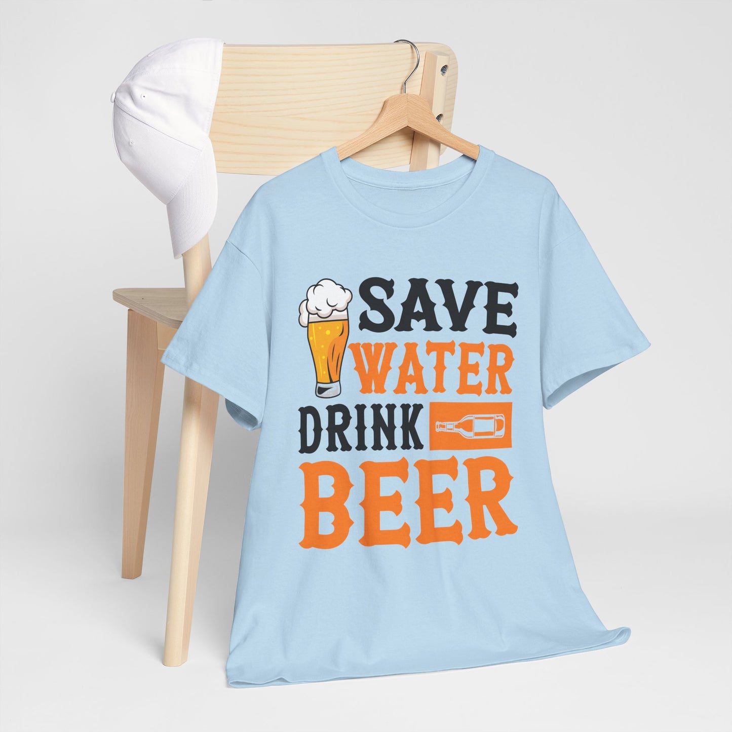 Funny Beer Slogan, Save Water Drink Beer