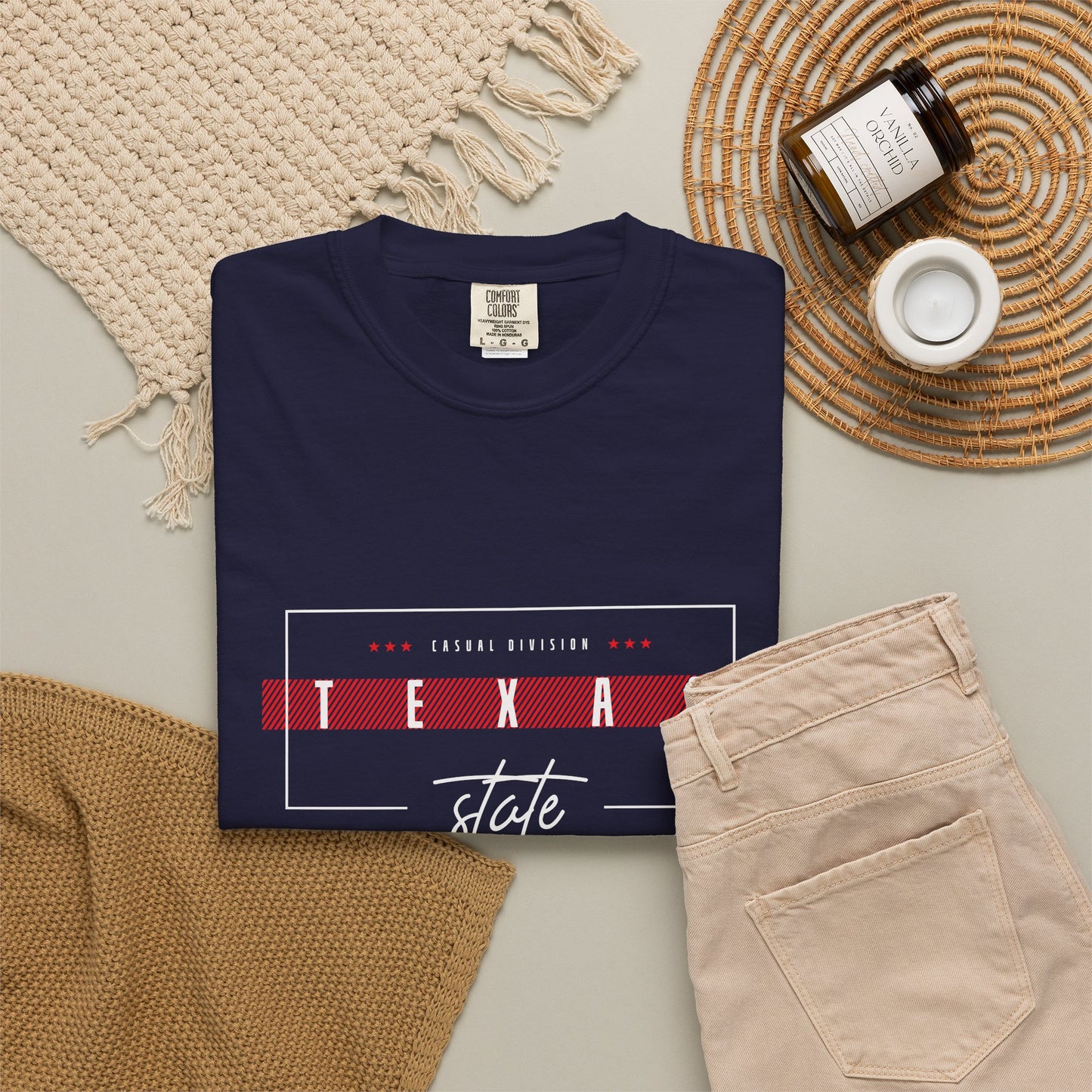 Unisex Texas State Graphic T-Shirt - Retro Casual Vibe