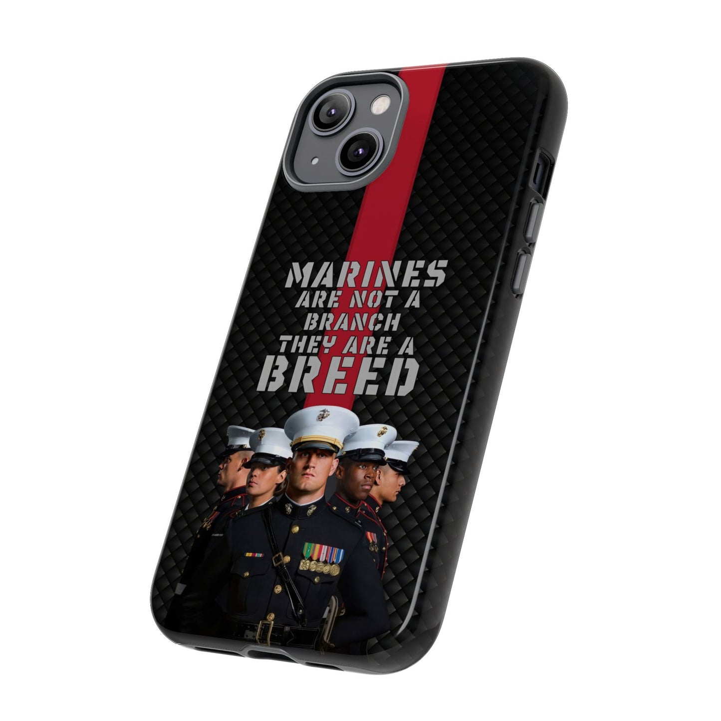 Marine Corps Tough iPhone Case - Proud Military Supporter