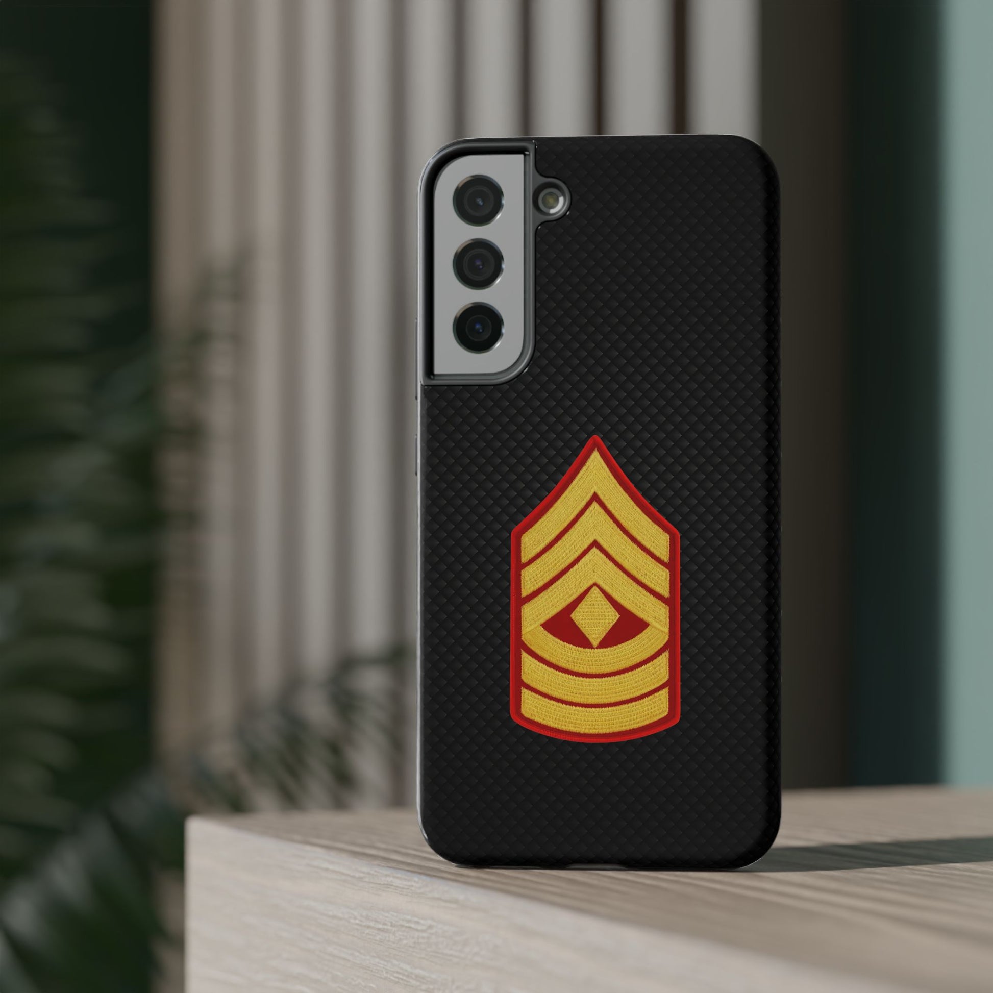 Rank Insignia Impact-Resistant Cases, First Sergeant