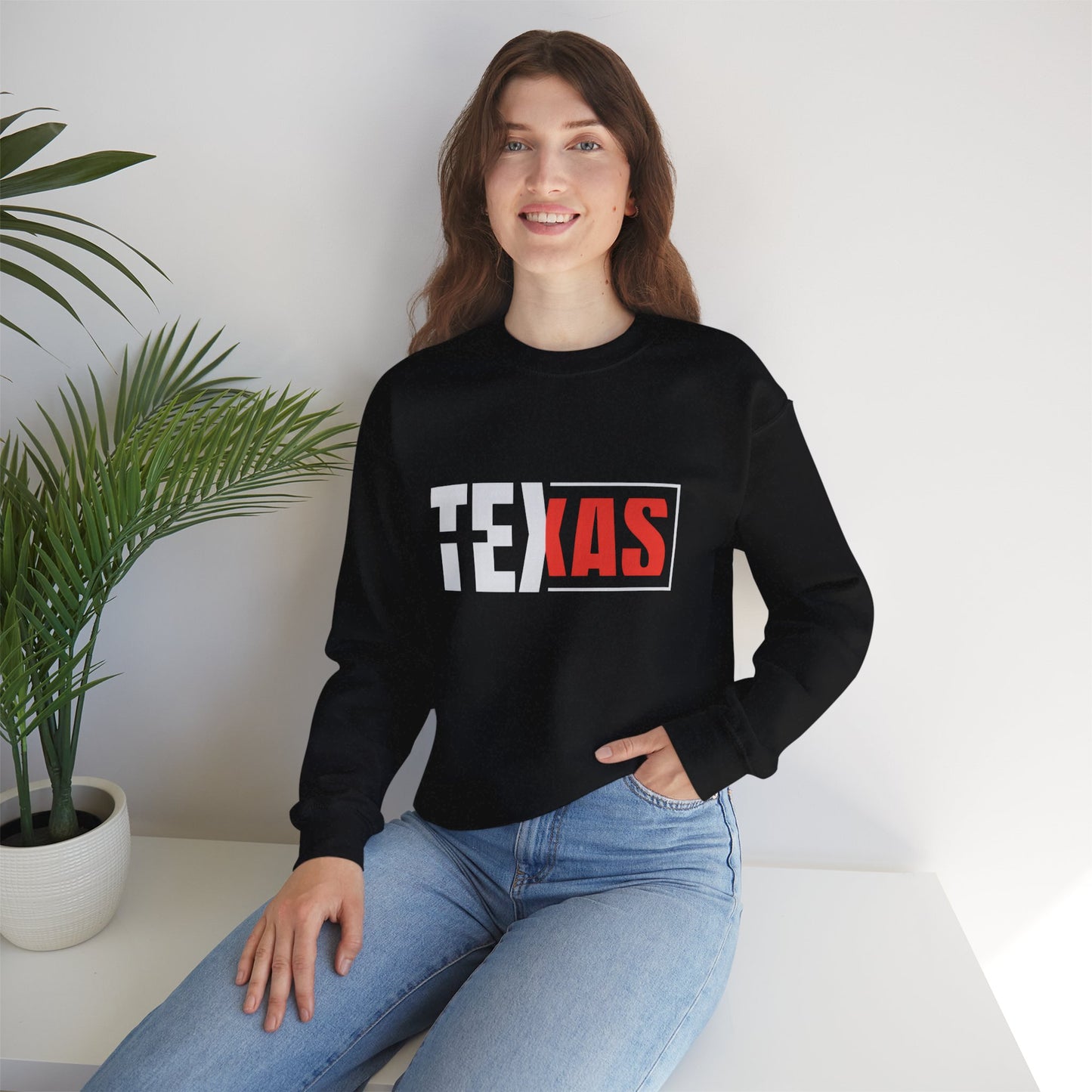 Texas Graphic Unisex Crewneck Sweatshirt