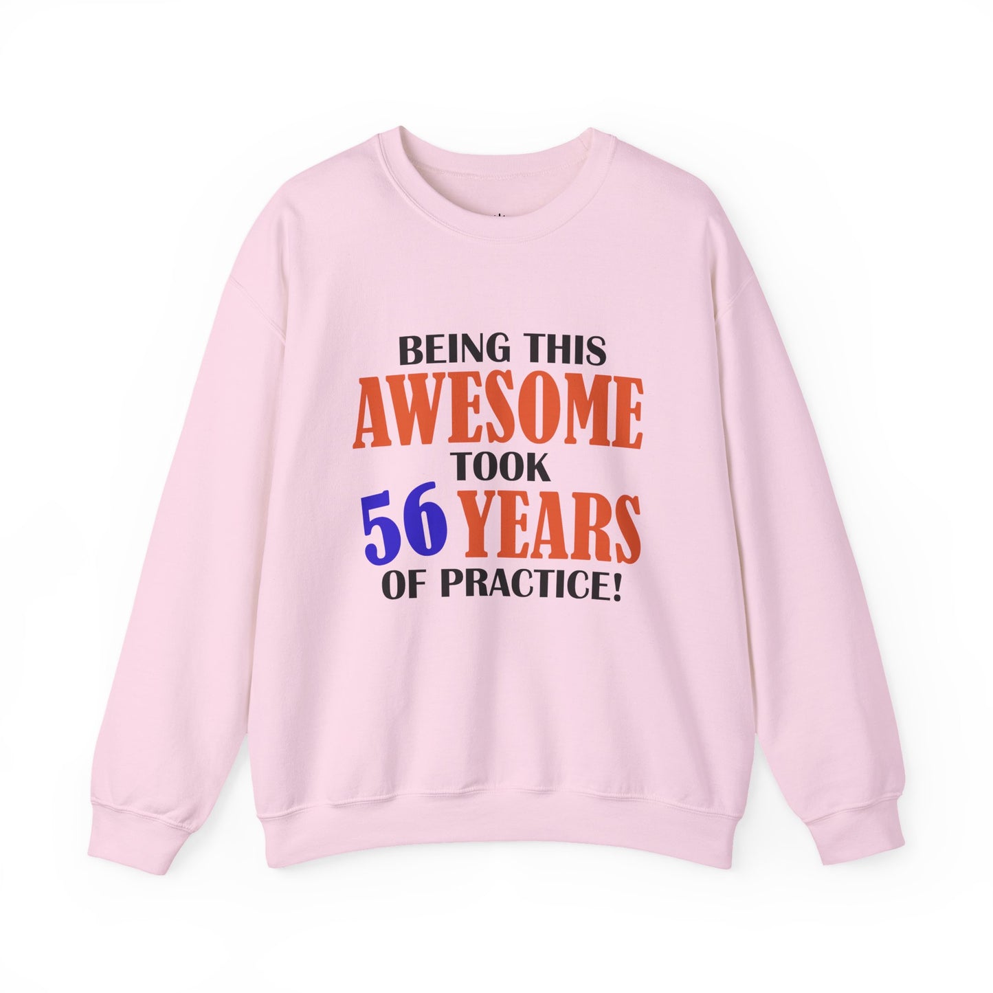 Custom Birthday Gift Crewneck Sweatshirt - "Being This Awesome"