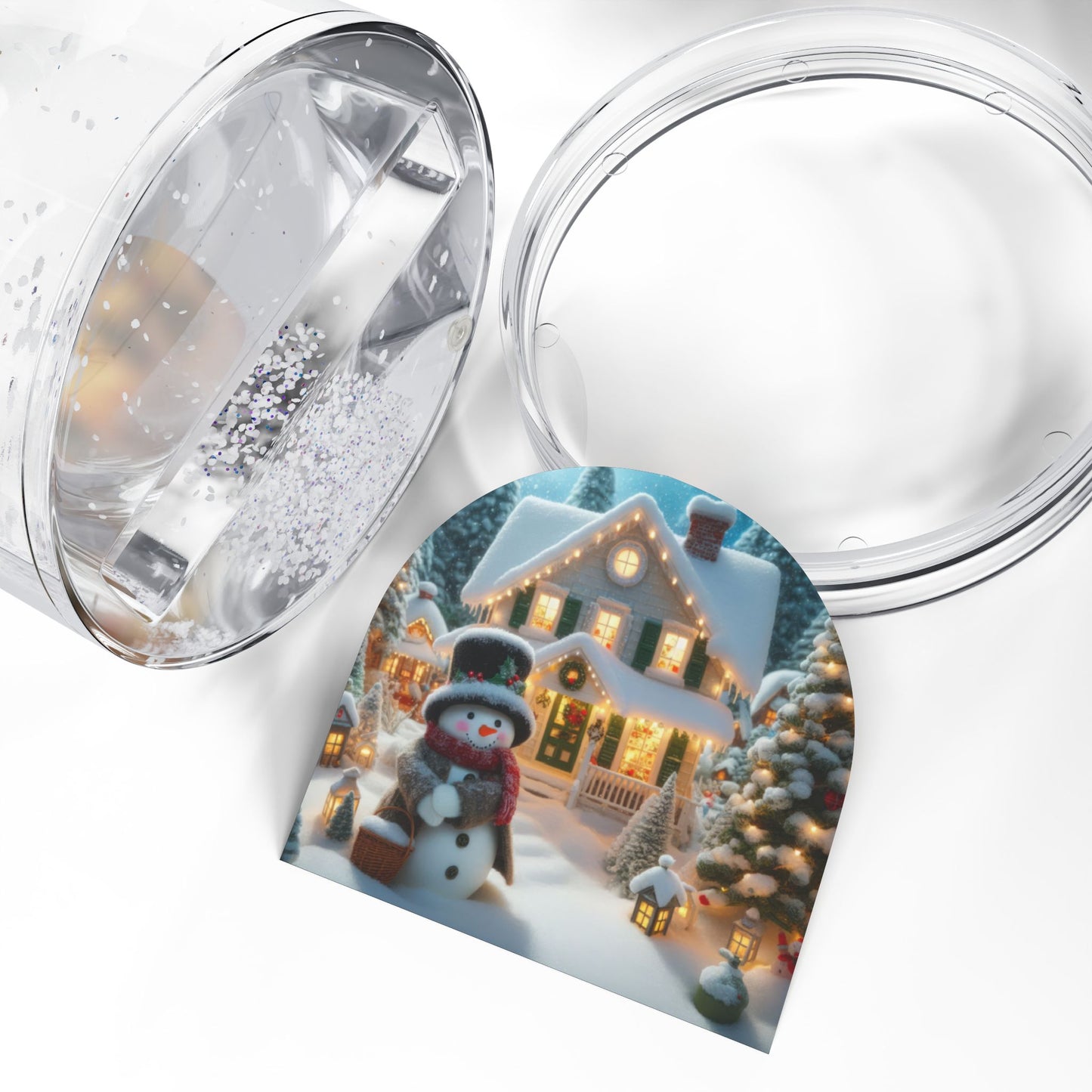 Snowman’s Holiday Warmth Christmas  Snow Globe