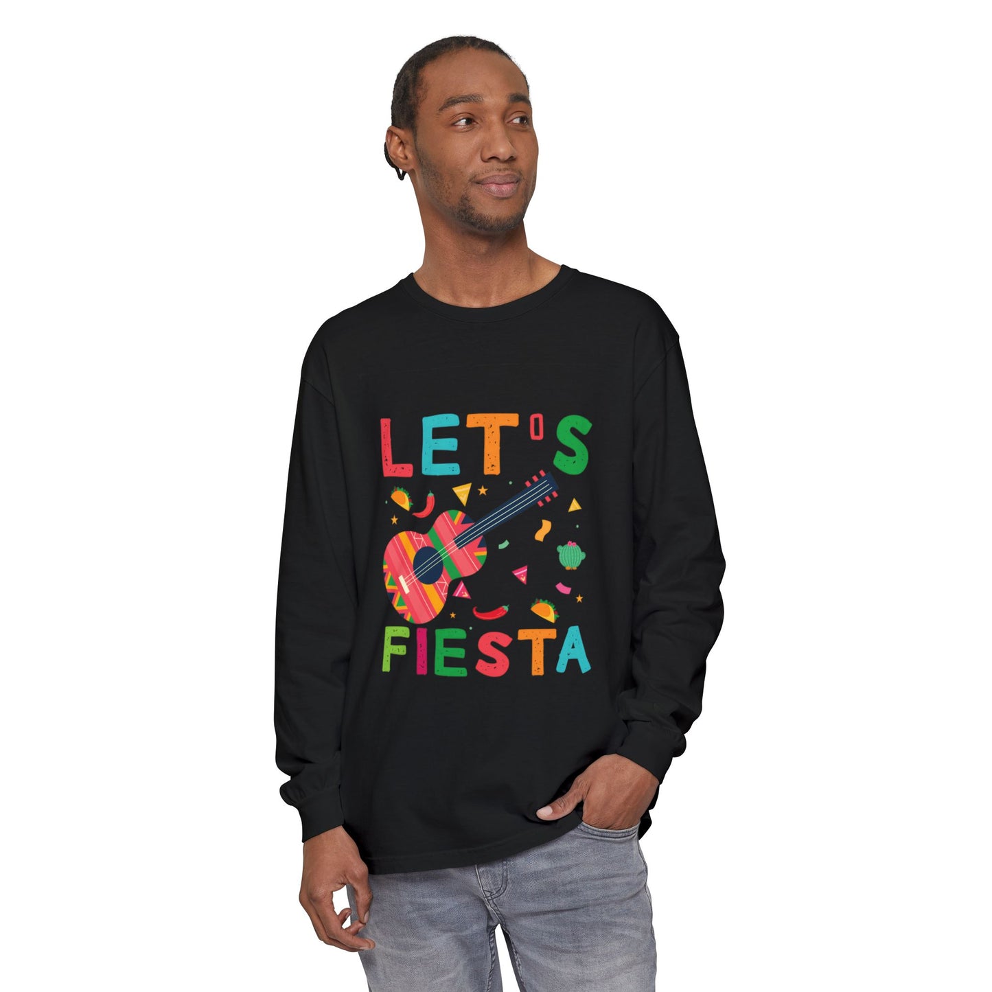 Let's Fiesta Unisex Long Sleeve T-Shirt