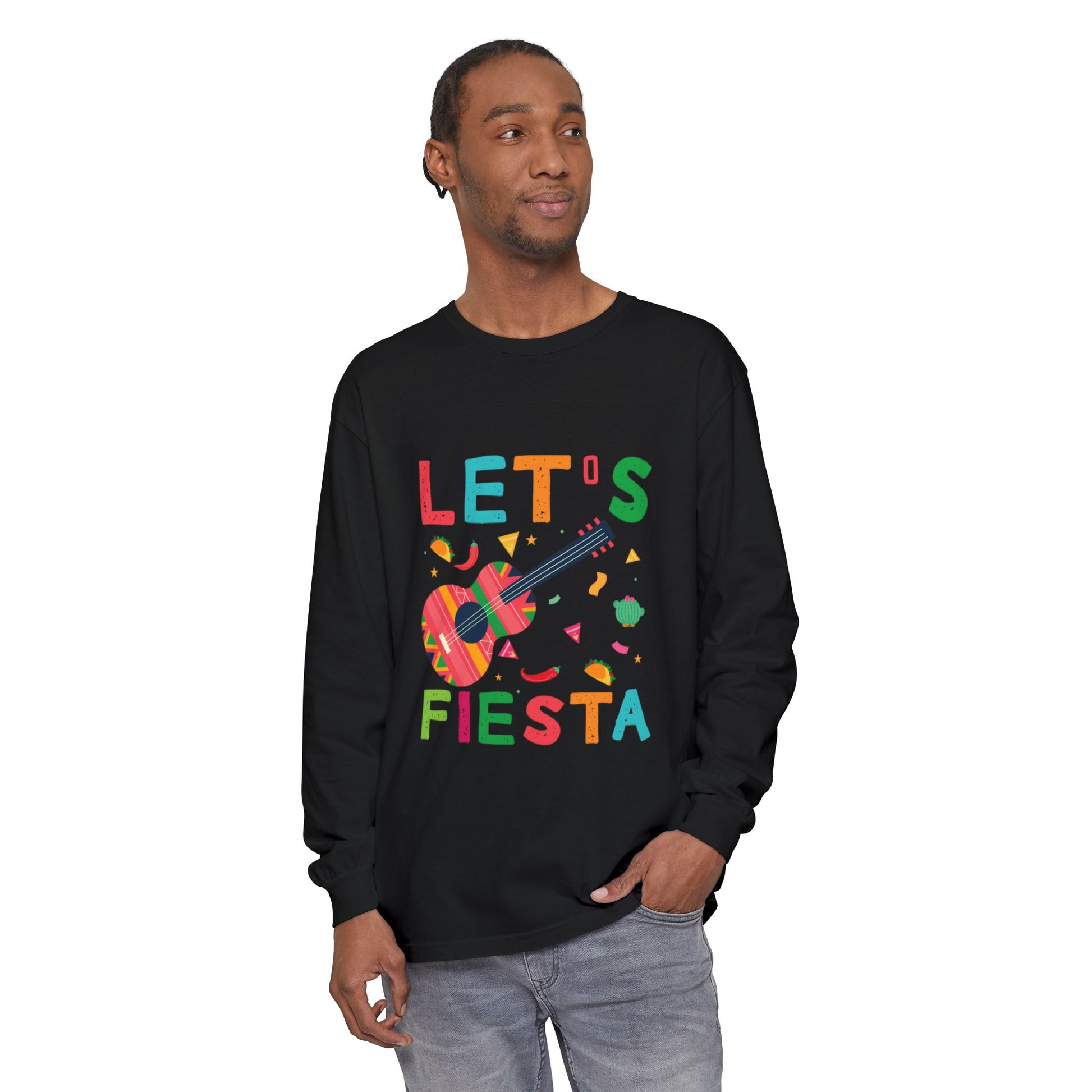 Let's Fiesta Unisex Long Sleeve T-Shirt