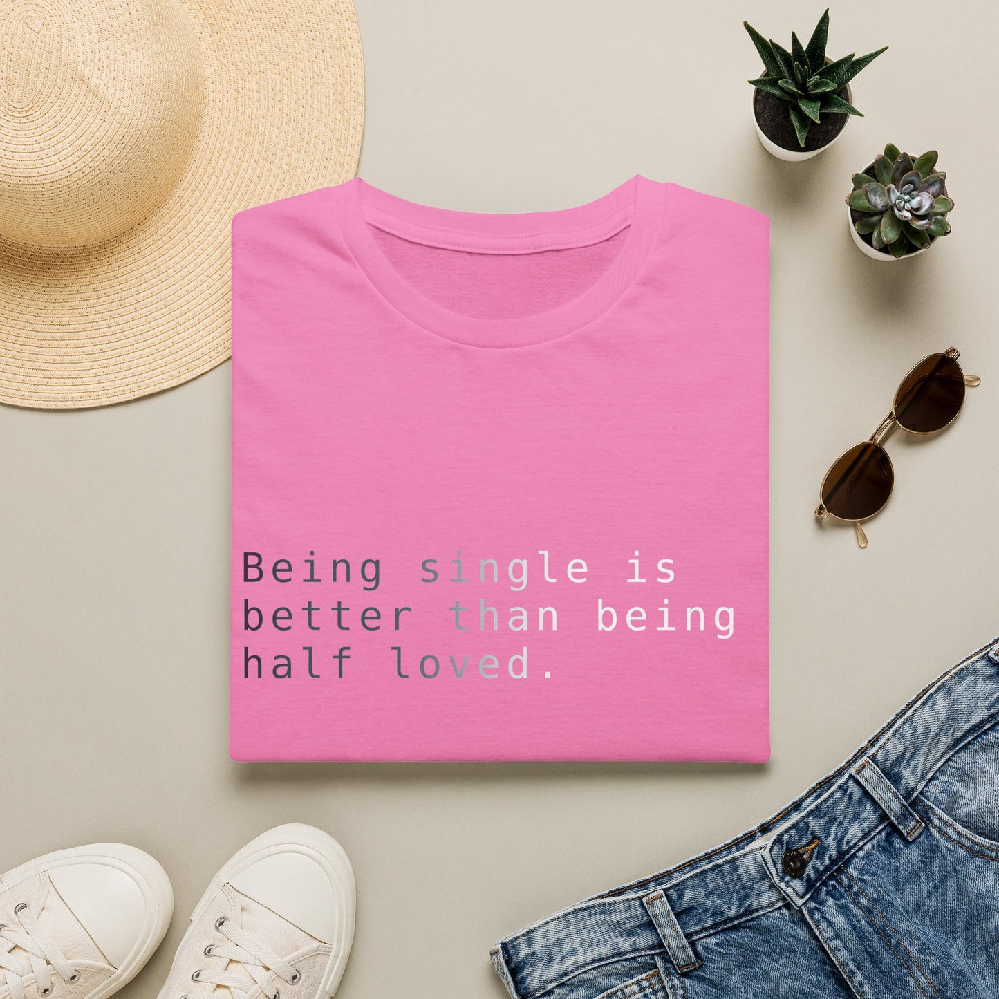 Being Single Unisex Softstyle T-Shirt