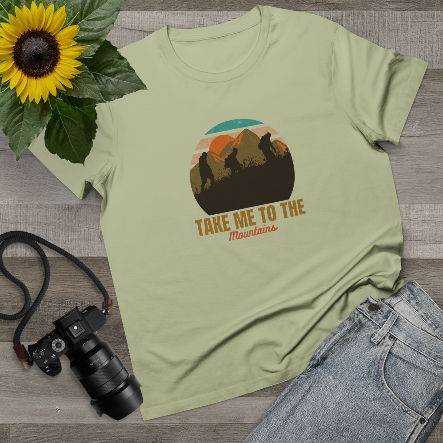 Take Me To The Montains Women’s Maple Tee