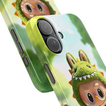 The Monsters Snap Case for iPhone Models – Playful Dinosaur Design