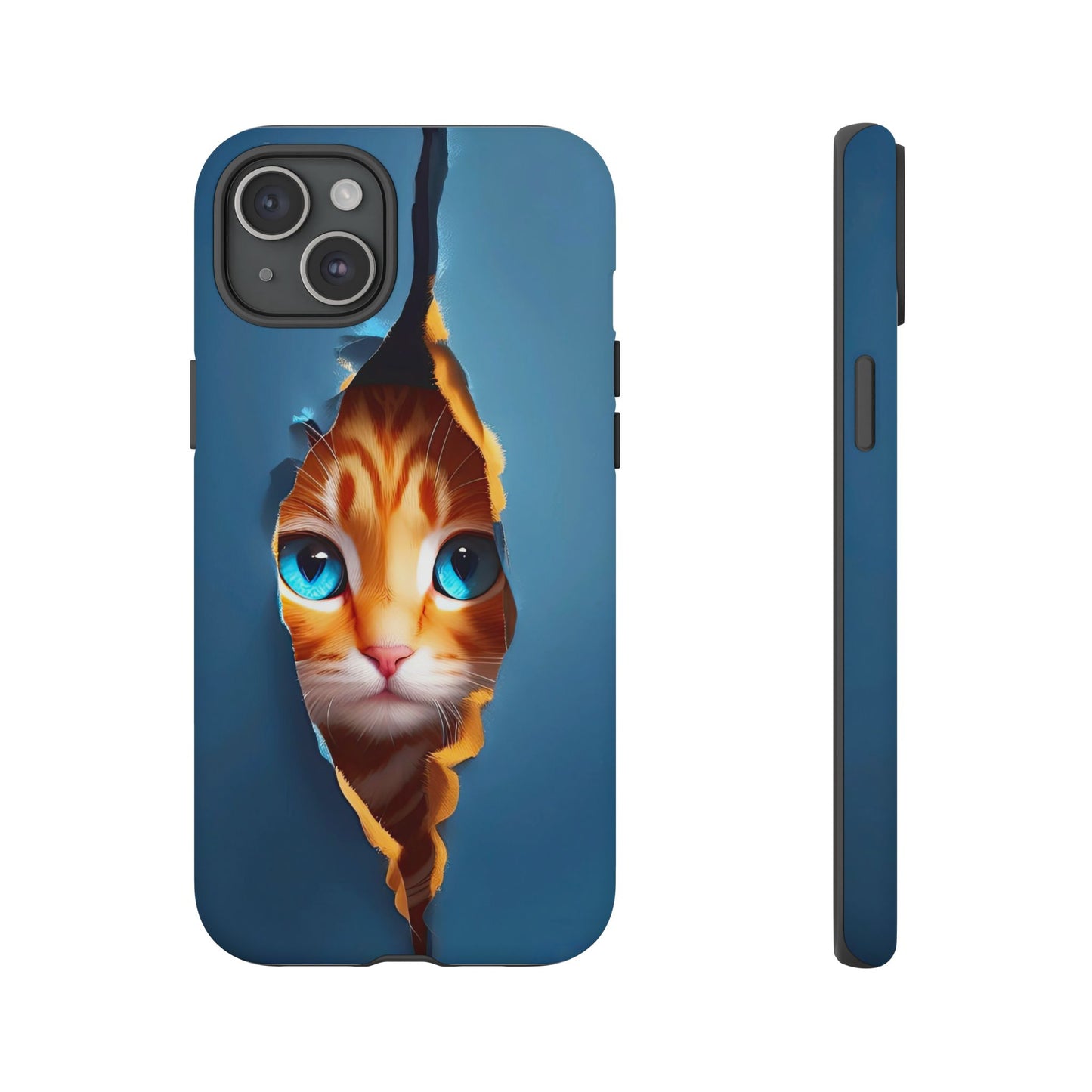Curious Kitten Tough  Case for iPhone