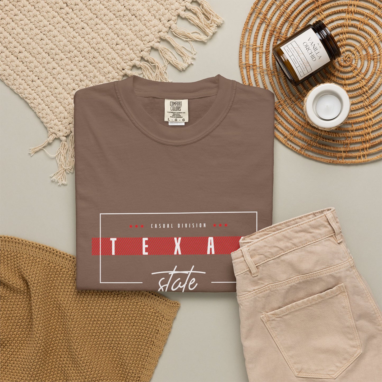 Unisex Texas State Graphic T-Shirt - Retro Casual Vibe