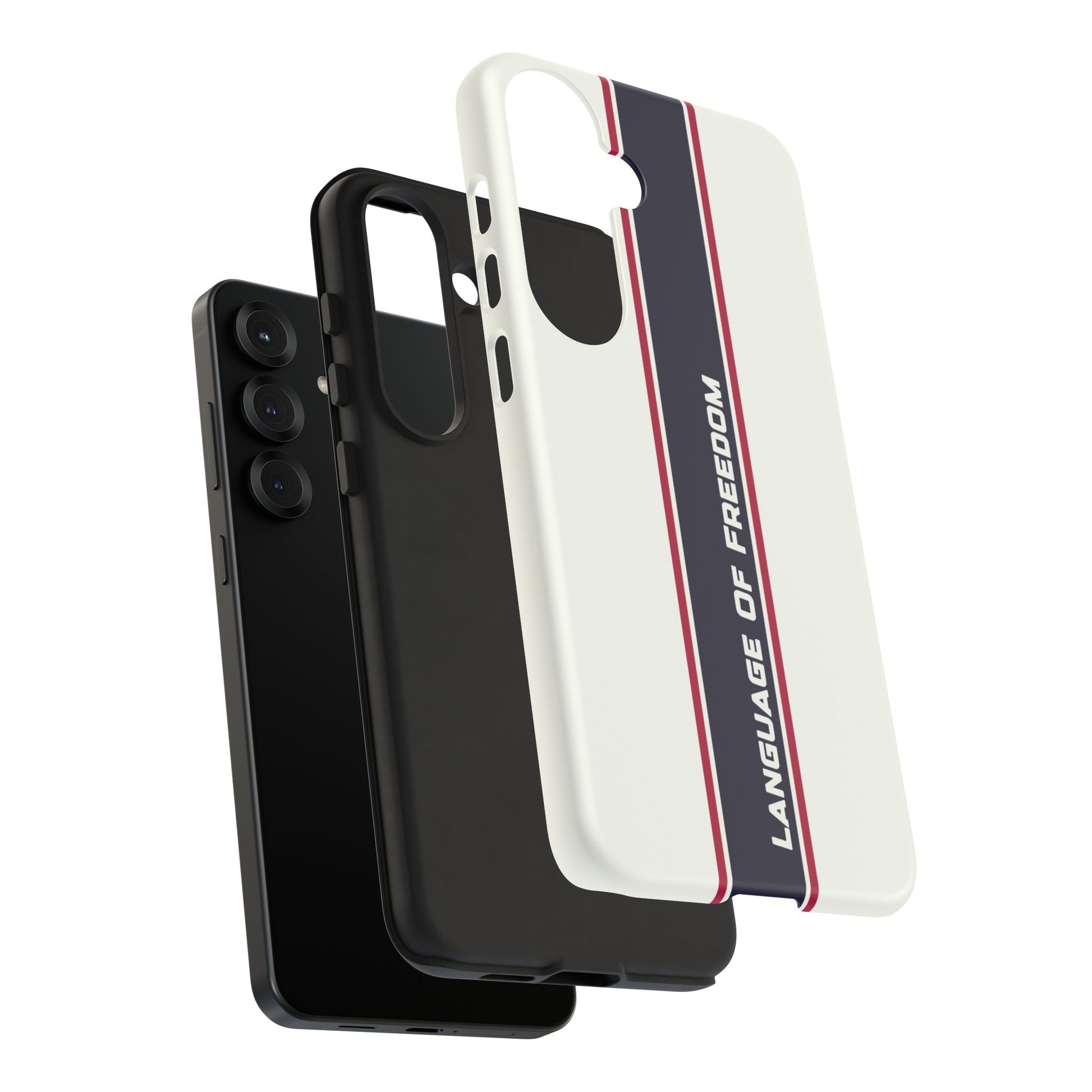 Language of Freedom Tough Case – Minimalist Design